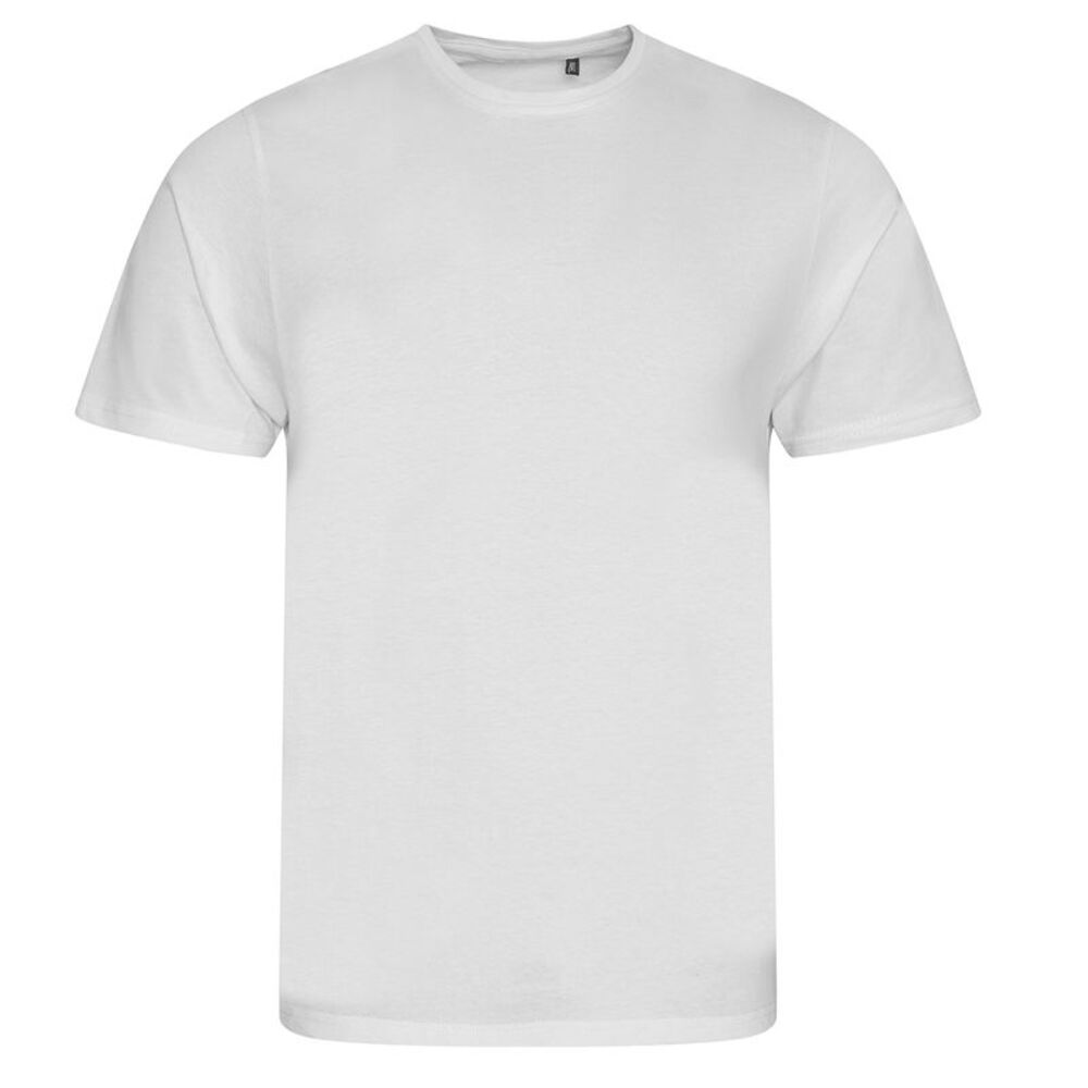 Awdis Mens Cascade Ecologie T-Shirt / Arctic White